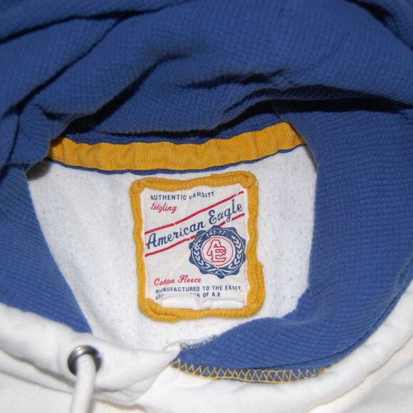 AMERICAN EAGLE LARGE BLUE SWEATSHIRT-VINTAGE - Picture 4 of 4